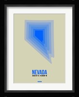 Nevada Radiant Map 2 Fine Art Print