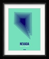 Nevada Radiant Map 3 Fine Art Print