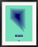 Nevada Radiant Map 3 Fine Art Print