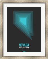Nevada Radiant Map 5 Fine Art Print