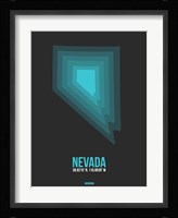 Nevada Radiant Map 5 Fine Art Print