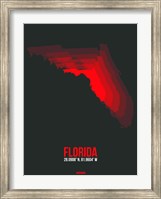 Florida Radiant Map 5 Fine Art Print