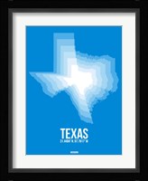 Texas Radiant Map 4 Fine Art Print