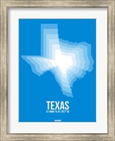 Texas Radiant Map 4 Fine Art Print