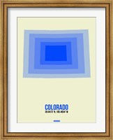 Colorado Radiant Map 2 Fine Art Print