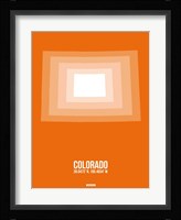 Colorado Radiant Map 3 Fine Art Print