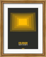 Colorado Radiant Map 5 Fine Art Print