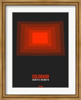 Colorado Radiant Map 6 Fine Art Print