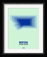 Montana Radiant Map 2 Fine Art Print