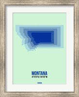 Montana Radiant Map 2 Fine Art Print