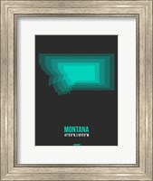 Montana Radiant Map 5 Fine Art Print
