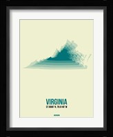 Virginia Radiant Map 3 Fine Art Print