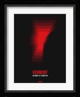 Vermont Radiant Map 4 Fine Art Print