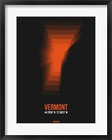 Vermont Radiant Map 5 Fine Art Print
