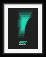 Vermont Radiant Map 6 Fine Art Print