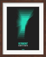 Vermont Radiant Map 6 Fine Art Print