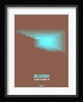 Oklahoma Radiant Map 2 Fine Art Print