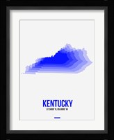 Kentucky Radiant Map 2 Fine Art Print