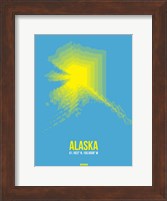Alaska Radiant Map 2 Fine Art Print