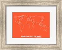 World Map Quote 3 Fine Art Print