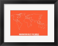 World Map Quote 3 Fine Art Print
