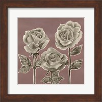 Marsala Roses I Fine Art Print
