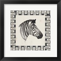 Safari Zebra I Fine Art Print