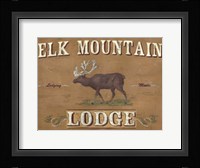 Lodge Sign III Fine Art Print