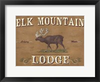 Lodge Sign III Fine Art Print