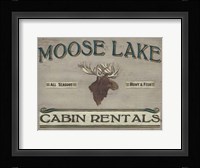 Lodge Sign IV Fine Art Print