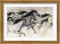 Horses in Motion I Fine Art Print