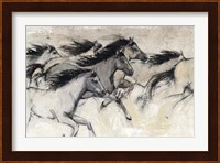 Horses in Motion I Fine Art Print
