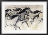 Horses in Motion I Fine Art Print