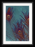 Luxe Plumes I Framed Print