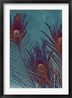 Luxe Plumes I Framed Print