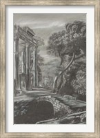 Classical Landscape Triptych I Fine Art Print