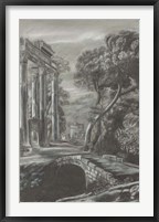 Classical Landscape Triptych I Fine Art Print