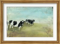 Country Drive Cows II Fine Art Print
