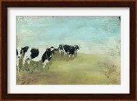 Country Drive Cows II Fine Art Print