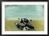 Country Drive Cows III Fine Art Print