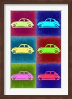 VW Beetle Pop Art 2 Fine Art Print
