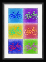 Vintage Bicycle Pop Art 2 Fine Art Print