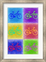 Vintage Bicycle Pop Art 2 Fine Art Print