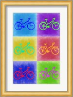 Vintage Bicycle Pop Art 2 Fine Art Print