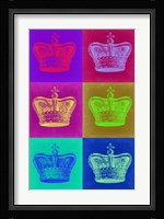 Crown Pop Art 2 Fine Art Print