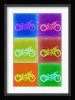 Vintage Bike Pop Art 2 Fine Art Print