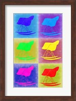 Eames Rocking Chair Pop Art 2 Fine Art Print