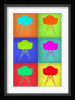 Eames Chair Pop Art 2 Fine Art Print