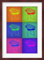 Brickel Chair Pop Art 1 Fine Art Print