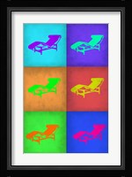 Lounge Chair Pop Art 1 Fine Art Print
